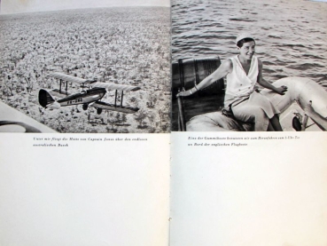 Beinhorn "Ein Maedchen fliegt um die Welt" Flighthistory 1932 (9444)
